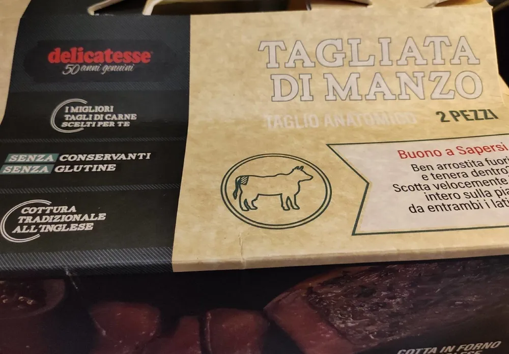 Tagliata di manzo