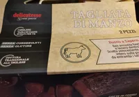Tagliata di manzo