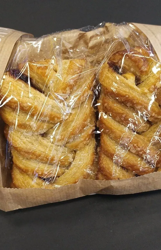 Treccia crema e amarena
