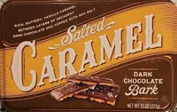Salted Caramel Dark Chocolate Bark