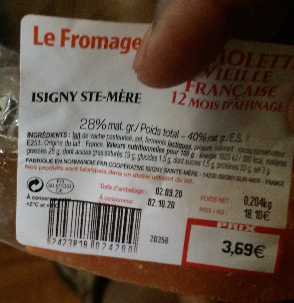 Mimolette vieille