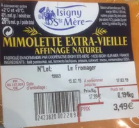 Mimolette extra-vielle affinage naturel