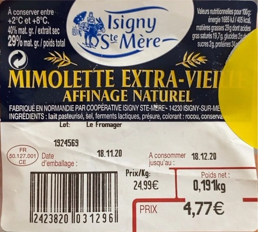 Mimolette Extra Vieille