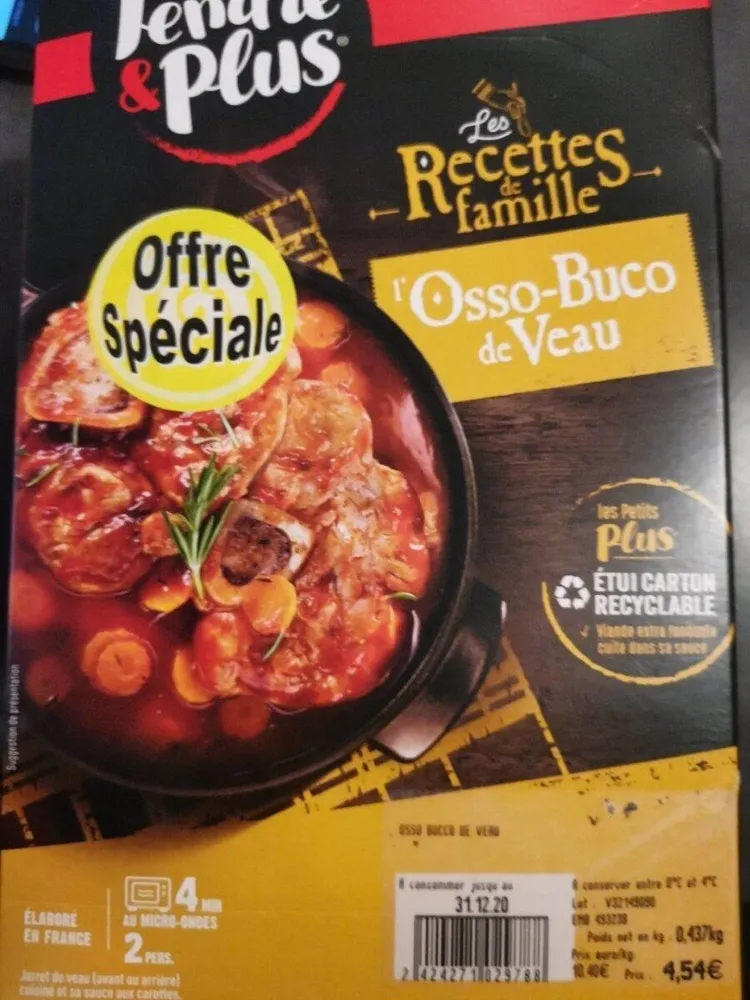 Osso-buco de veau
