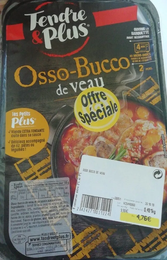 Osso－Bucco de veau