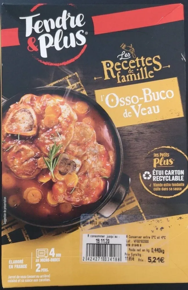 L'osso-Buco de Veau
