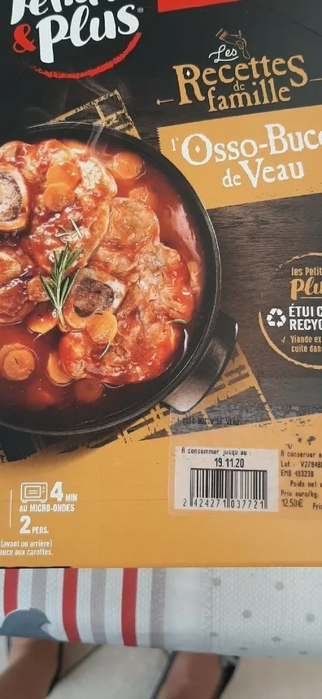 Osso bucco- de veau