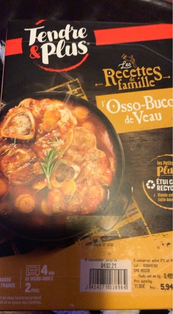 L’Osso-Bucco de Veau