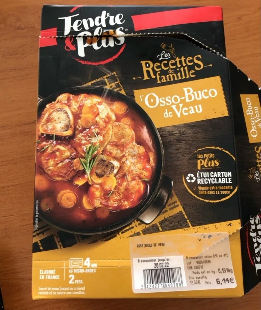 Osso-buco de veau