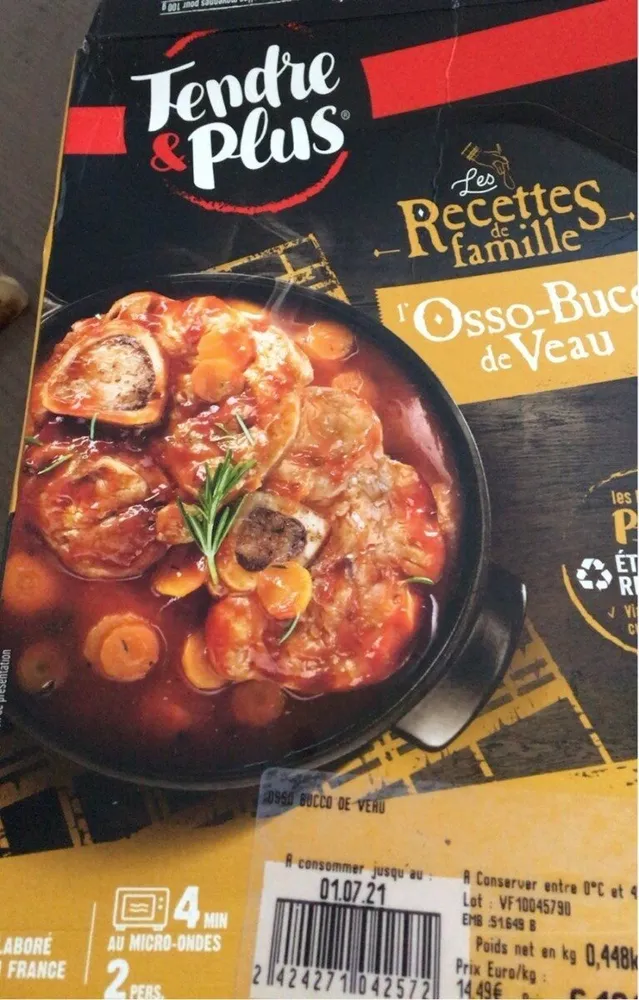 Osso buco de veau