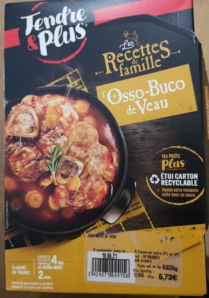 Osso bucco de veau