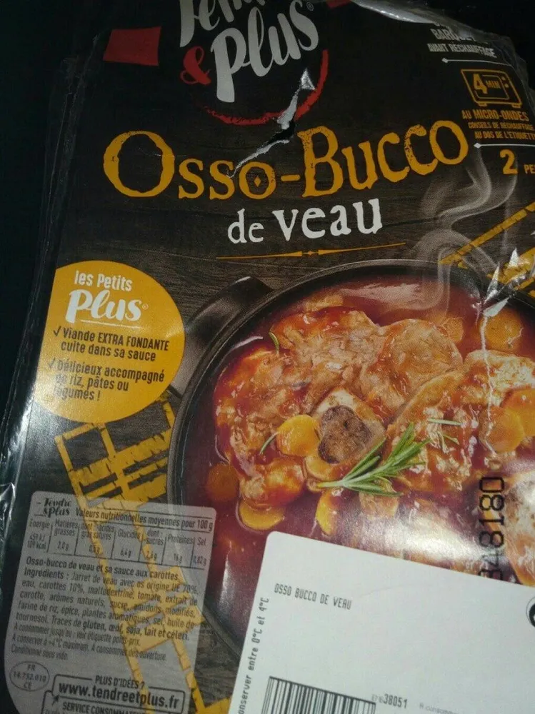 Osso bucco de veau