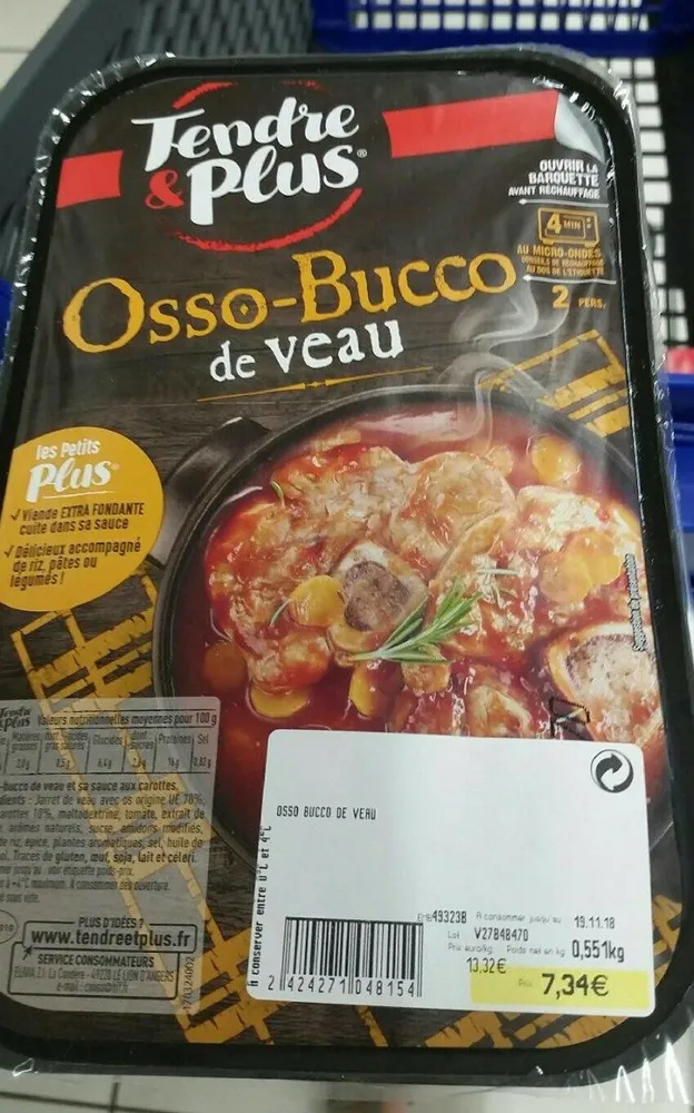 Osso-bucco de veau