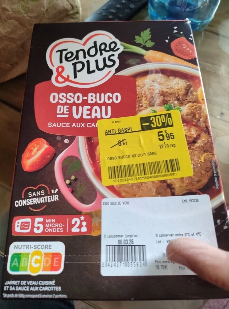 Osso buco de veau