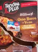 Osso-Bucco de veau sauce aux carottes