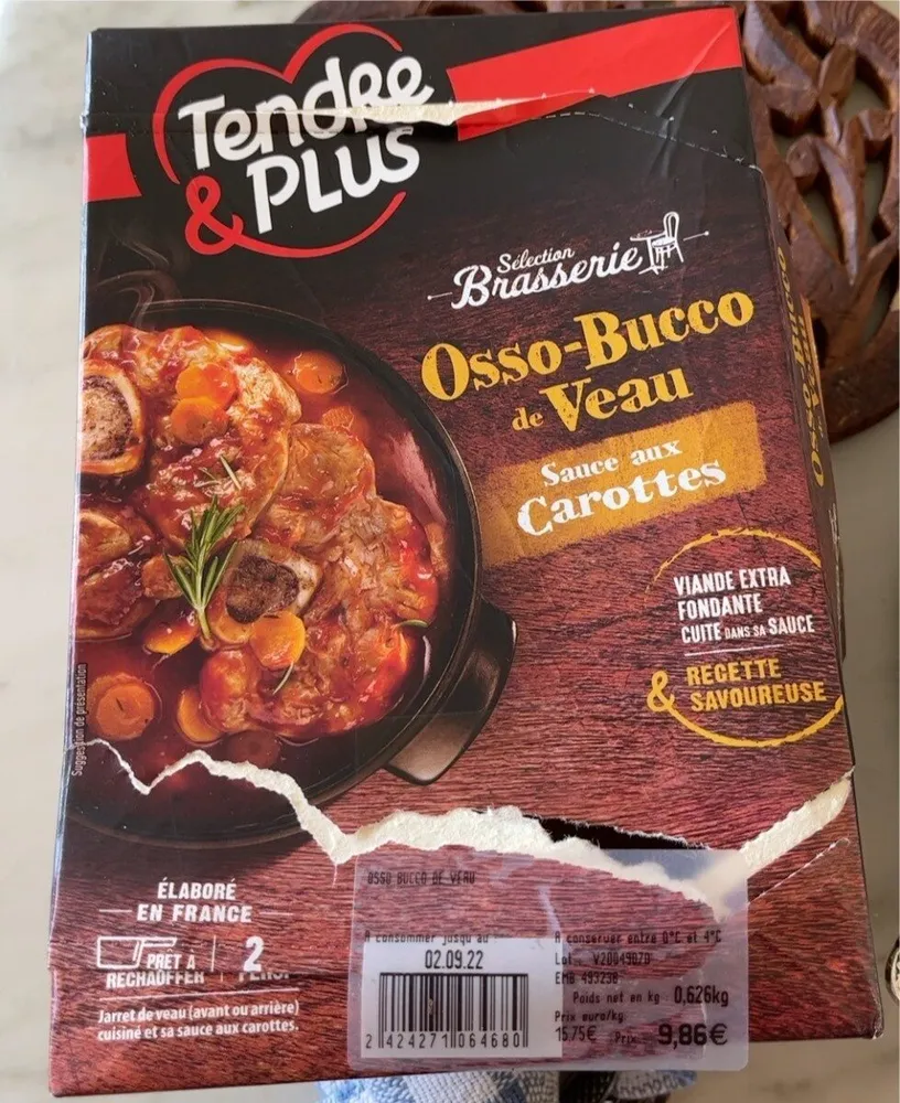 Osso-bucco de veau