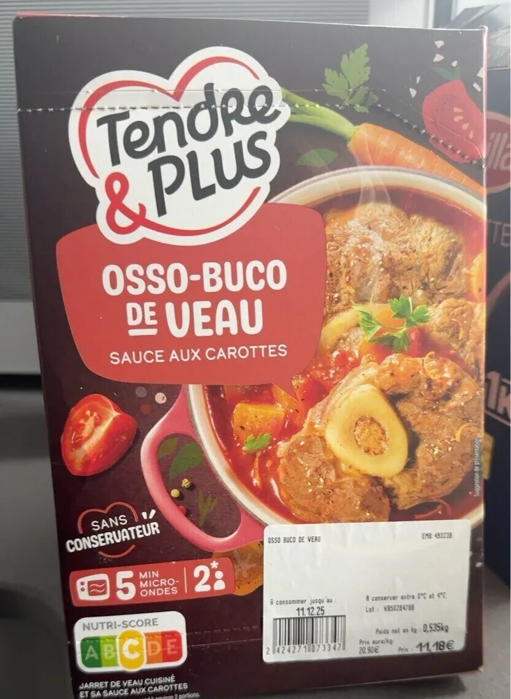 Osso bucco de veau
