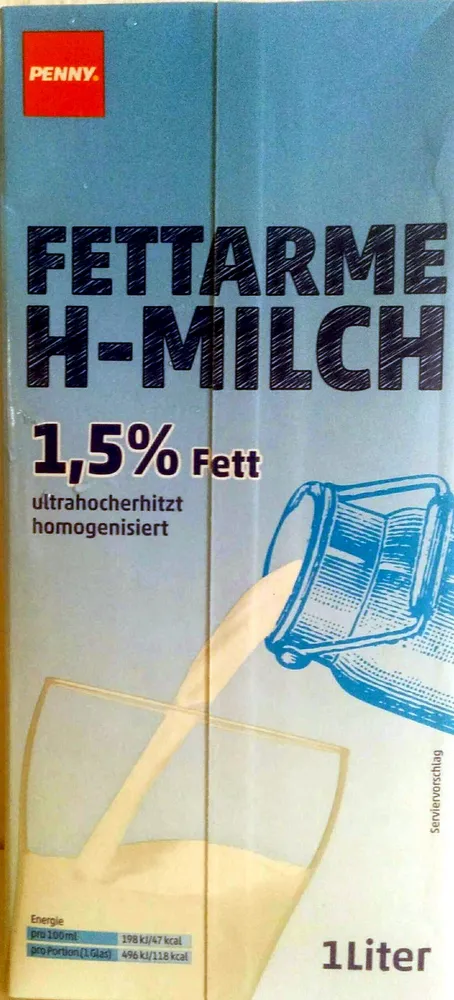 Fettarme H-Milch