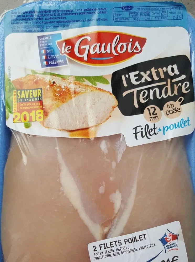 L'extra tendre filet de poulet