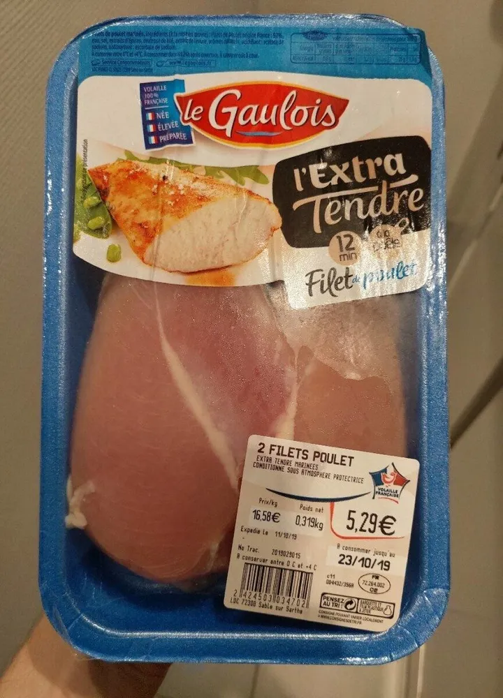 Filet de Poulet Extra Tendre Mariné