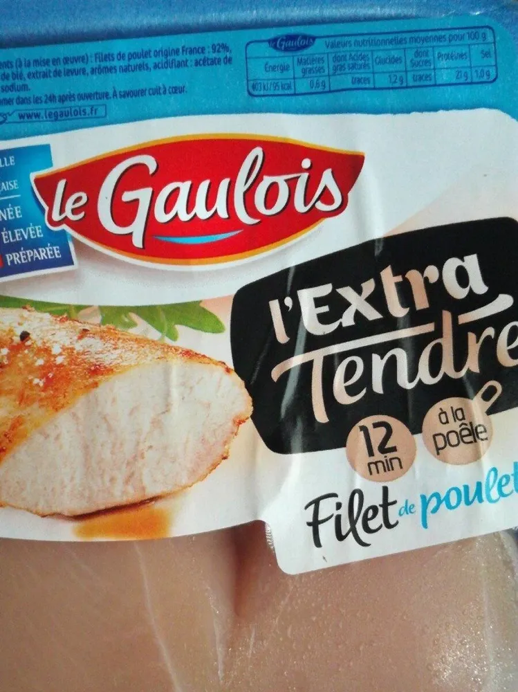 Filet de poulet l'extra tendre