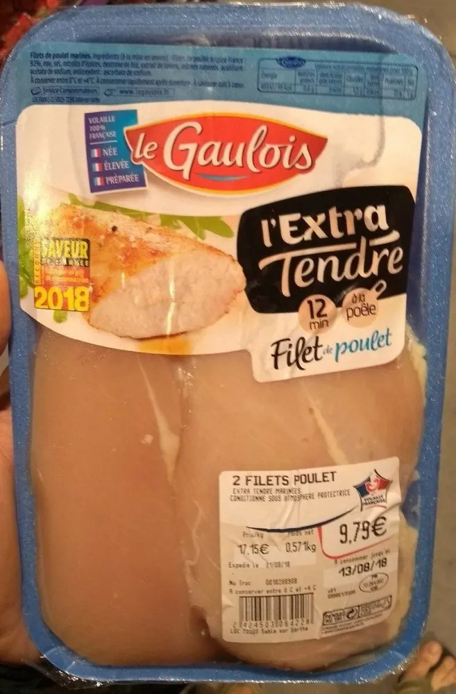 Filet de poulet extra tendre