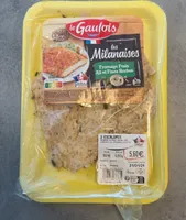 Escalope milainse ail et fines herbes Le Gaulois