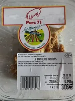 Barquette Gratons