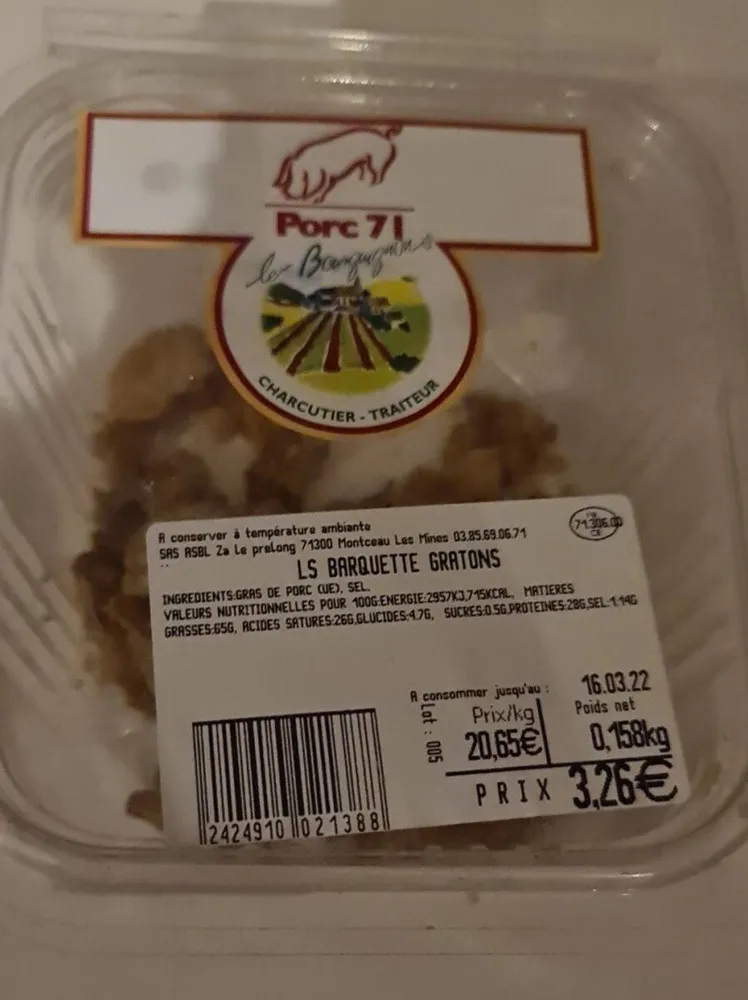 Graton de porc