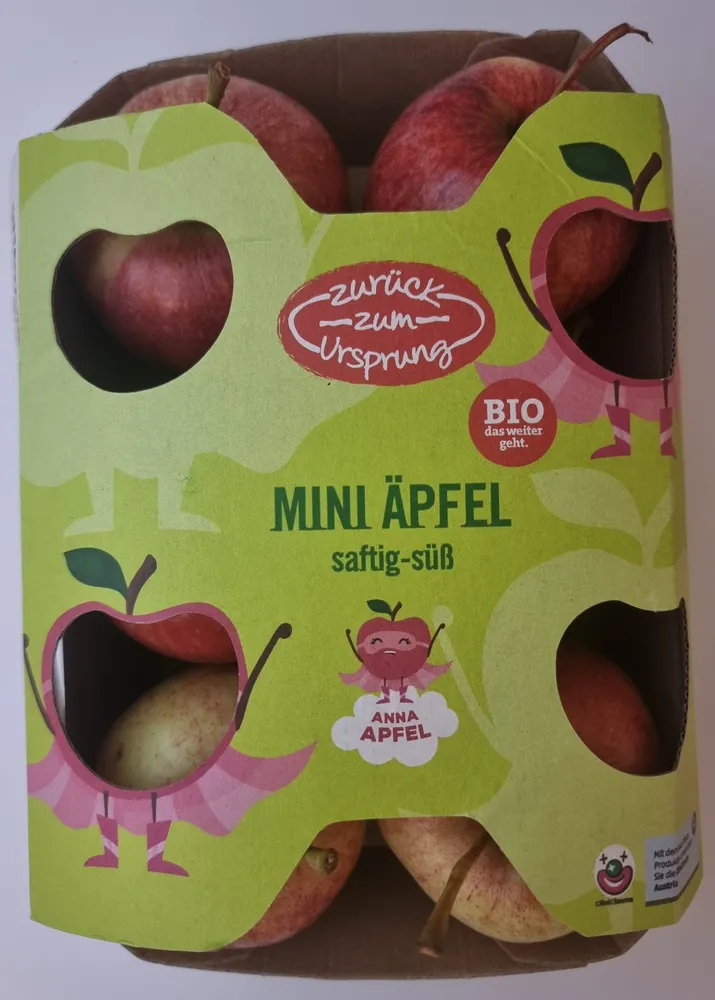 Mini-Äpfel saftig-süß