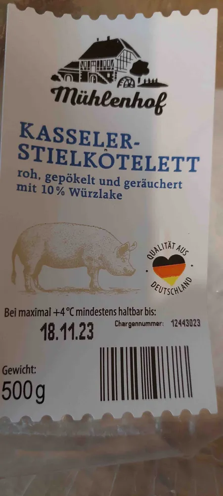Kasseler Stielkotelett
