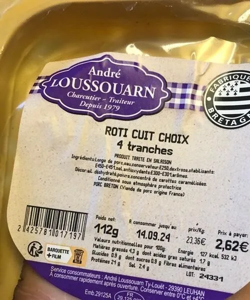 Rôti cuit