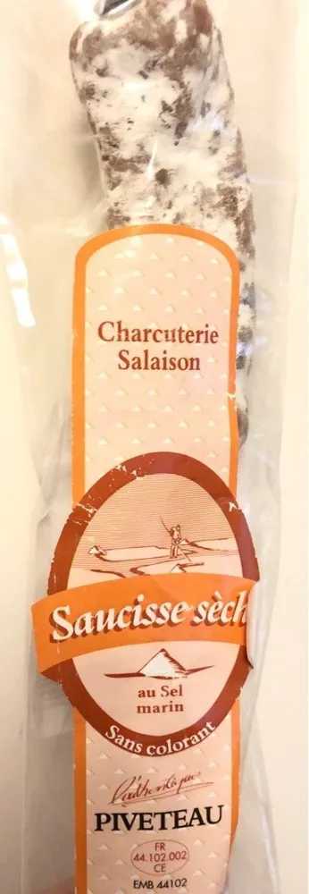 Saucisse seche sans colorant