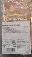 Roulade au fromage tranchée