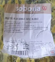 Palette à la diable cuite Alsace