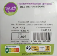 Dés de pastèque