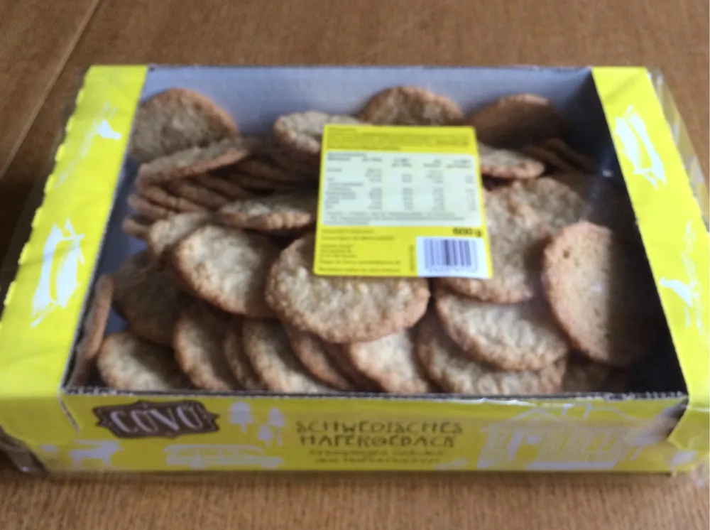 Schwedisches Hafergebäck, Kekse