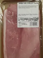 Jambon fumé à griller tranché
