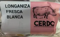 Longaniza fresca blanca