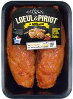 Cuisse et demi-râble de lapin au paprika