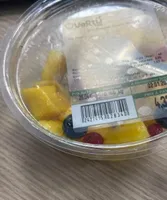 Duo mangue fruits rouges