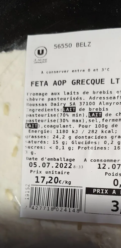 Fêta grecque