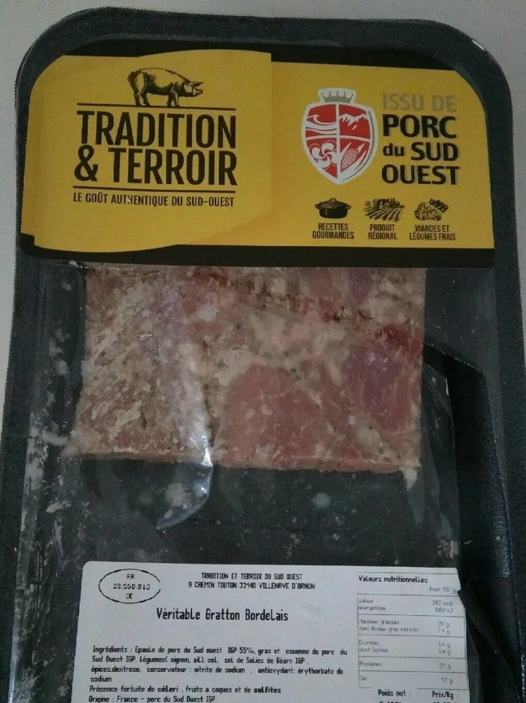 Véritable gratton bordelais
