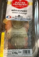 Roti de porc saumon et fromage