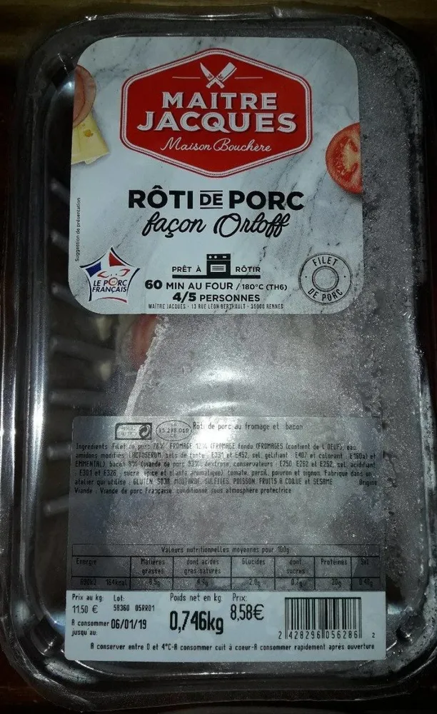 roti de porc