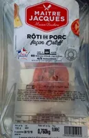Rôtie de porc façon Orloff