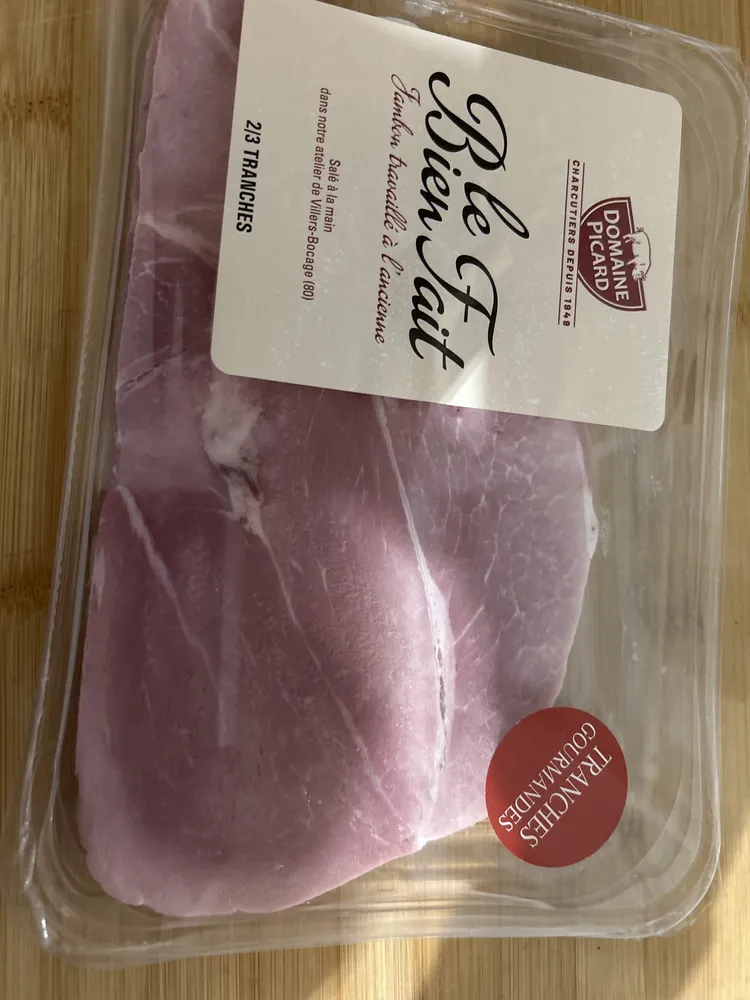 Jambon braisé à l'ancienne