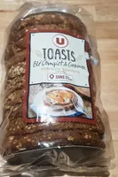 Toasts blé  complet et graines