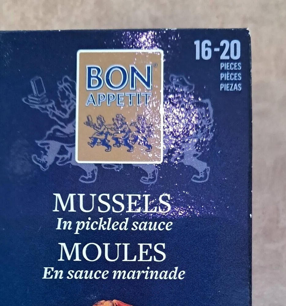Moules en sauce marinade