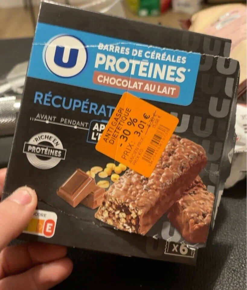 Barre de céréales protéiné